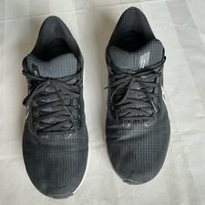 Nike Air Zoom Pegasus 39 Black Mesh Running Shoes Men's US 12 Lace-Up