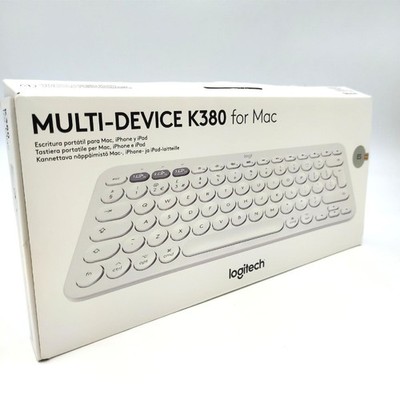 Logitech K380 MAC Bluetooth-Tastatur Offwhite - PC Gaming Computing