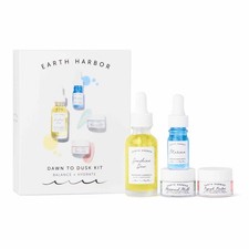 Earth Harbor Dawn to Dusk Kit Balance Hydrate Skincare Travel Set CLEAN BEAUTY