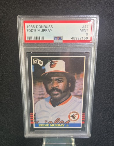 1985 Donruss Eddie Murray #47 PSA 9 Mint Orioles HOF Vintage Baseball Card