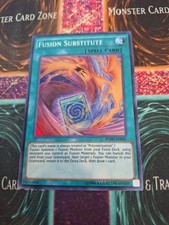 Yugioh Fusion Substitute FUEN-EN041 Super Rare 1st Edition Near Mint