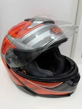 2018 Shoei Neotec II Motorcycle Helmet Bright Orange & Black Size Large
