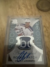2015-16 Upper Deck The Cup /249 Oscar Lindberg #193 RPA Rookie Patch Auto RC