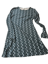 REFORMATION Kenmare Graphic-Print Woven Mini Dress sz Large