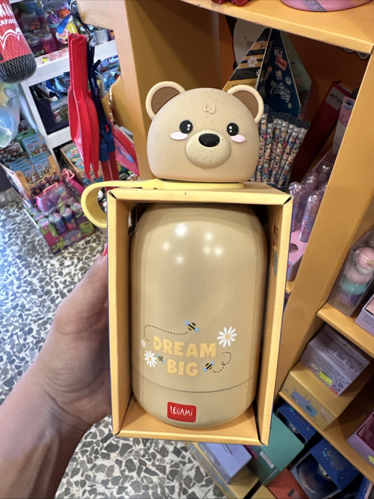 BORRACCIA TERMICA per bambini LEGAMI hot & cold BBF caldo e freddo TEDDY BEAR or