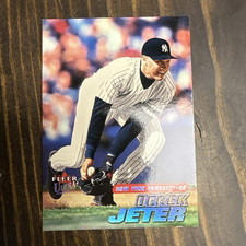 2001 Ultra #2 Derek Jeter New York Yankees