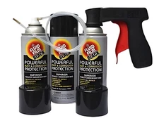 11.75 oz Rust and Corrosion Inhibitor Spray Black 3 Pack, Spray Can Extension...
