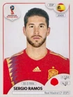 Panini Sticker World Cup 2018 Russia No. 139: Sergio Ramos ESP Spain Image NEW