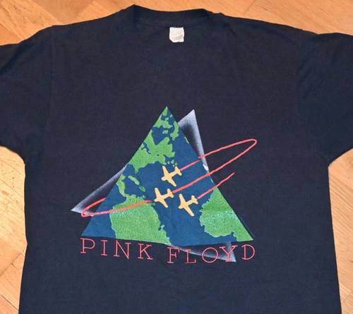 PINK FLOYD vintage rock concert tour tee t-shirt M/L 1980s vintage concert t-shirt, vintage, single stitch, B+ condition