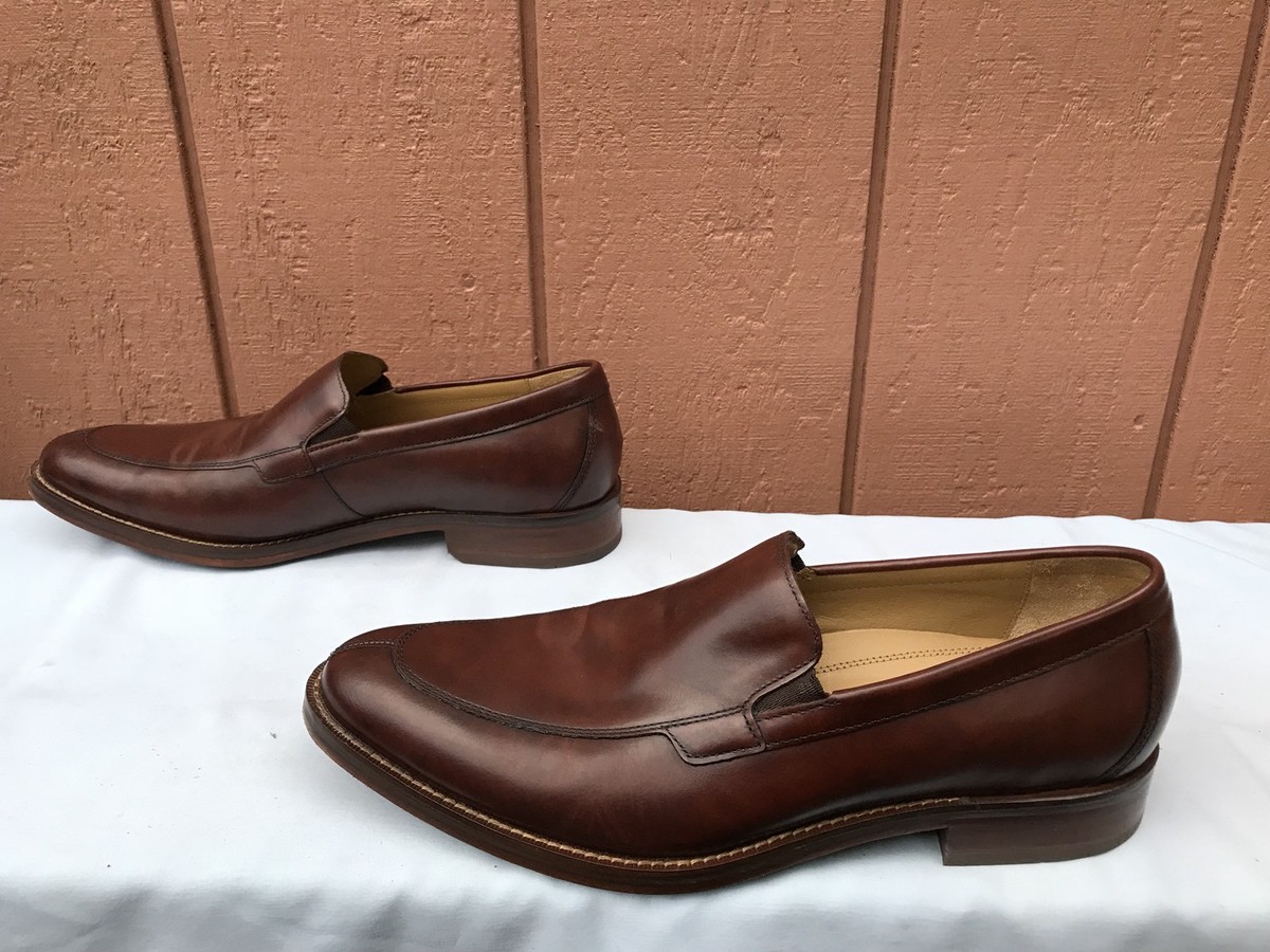 Mens 11 M Cole Haan Grand OS Madison Venetian Brown Leather Dress Shoes C12854‎ Men main image 4
