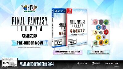 PRESALE NSW FINAL FANTASY I-VI COLLECTION ANNIVERSARY