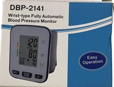 *new* DBP-2141 wrist automatic blood pressure monitor by JOYTECH HEATHCARE
