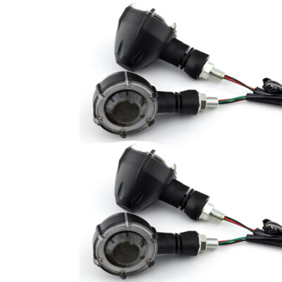 4x LED Turn Signal 12V Waterproof Lights For Suzuki Boulevard Marauder GS.