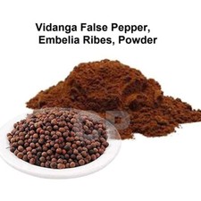 Vidanga False Pepper Embelia Ribes Powder Skin Wellness 100gm 3.5 OZ 