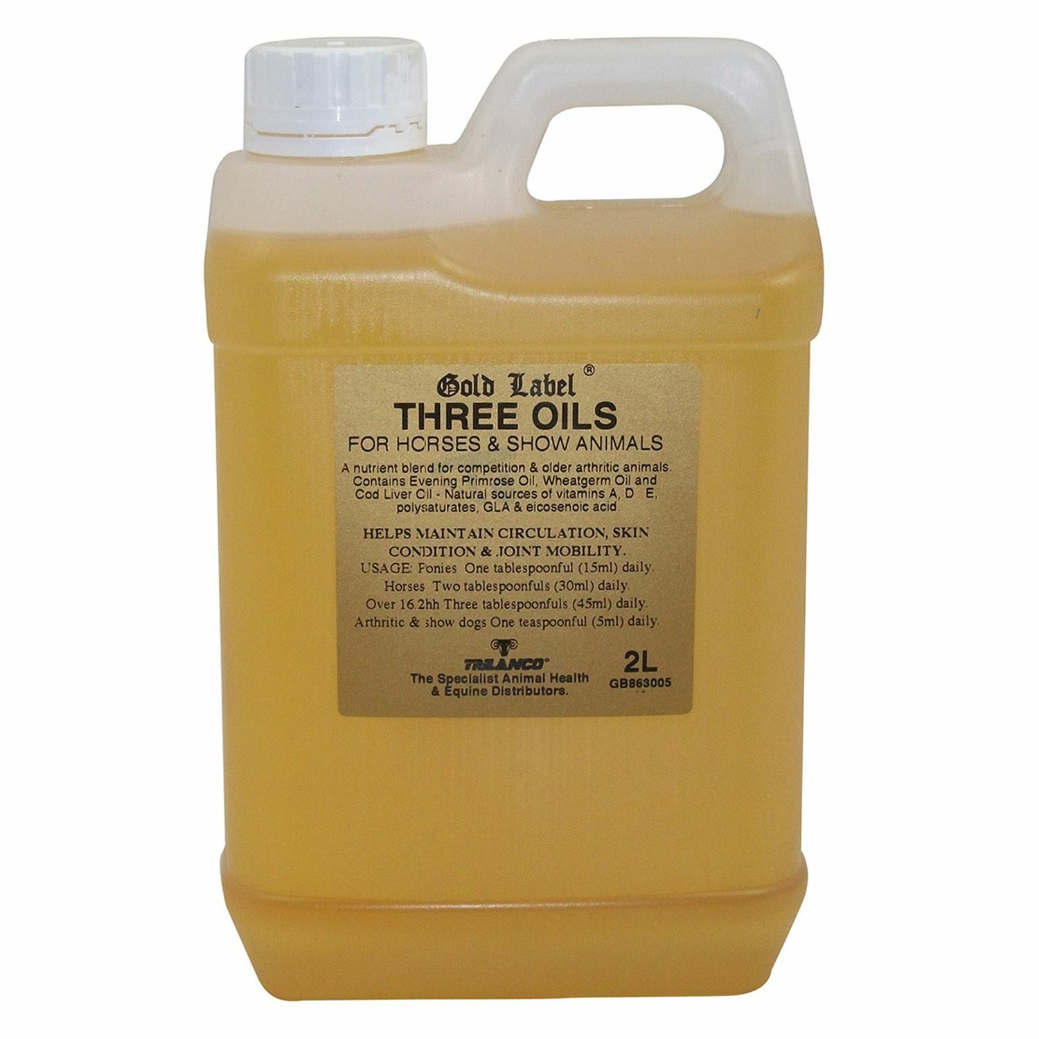 Gold Label Three Oils 2 LT