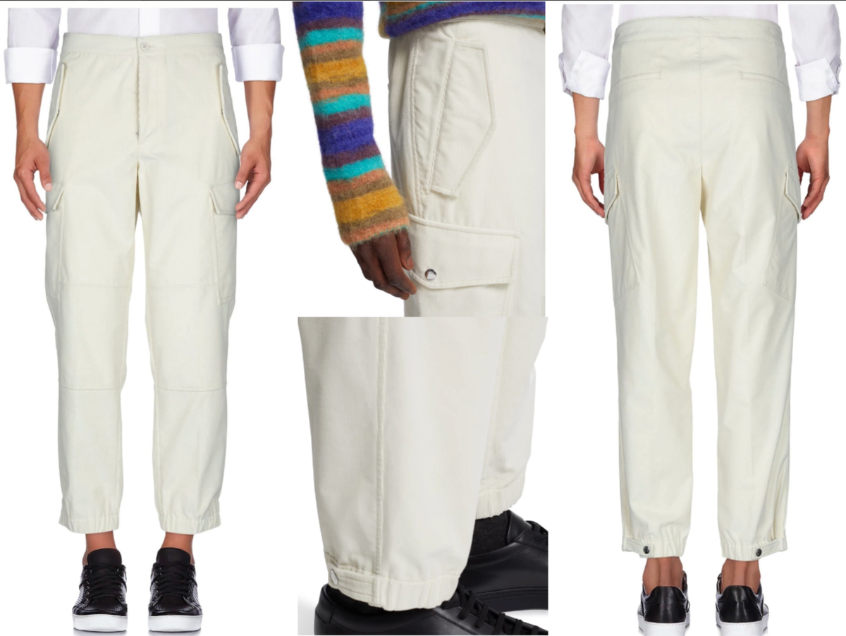 MONCLER GENIUS 2 1952 CORDUROY Sportivo Lounge Cargo Pants MONCLER GENIUS 2 1952 CORDUROY Sportivo Lounge Cargo Pants