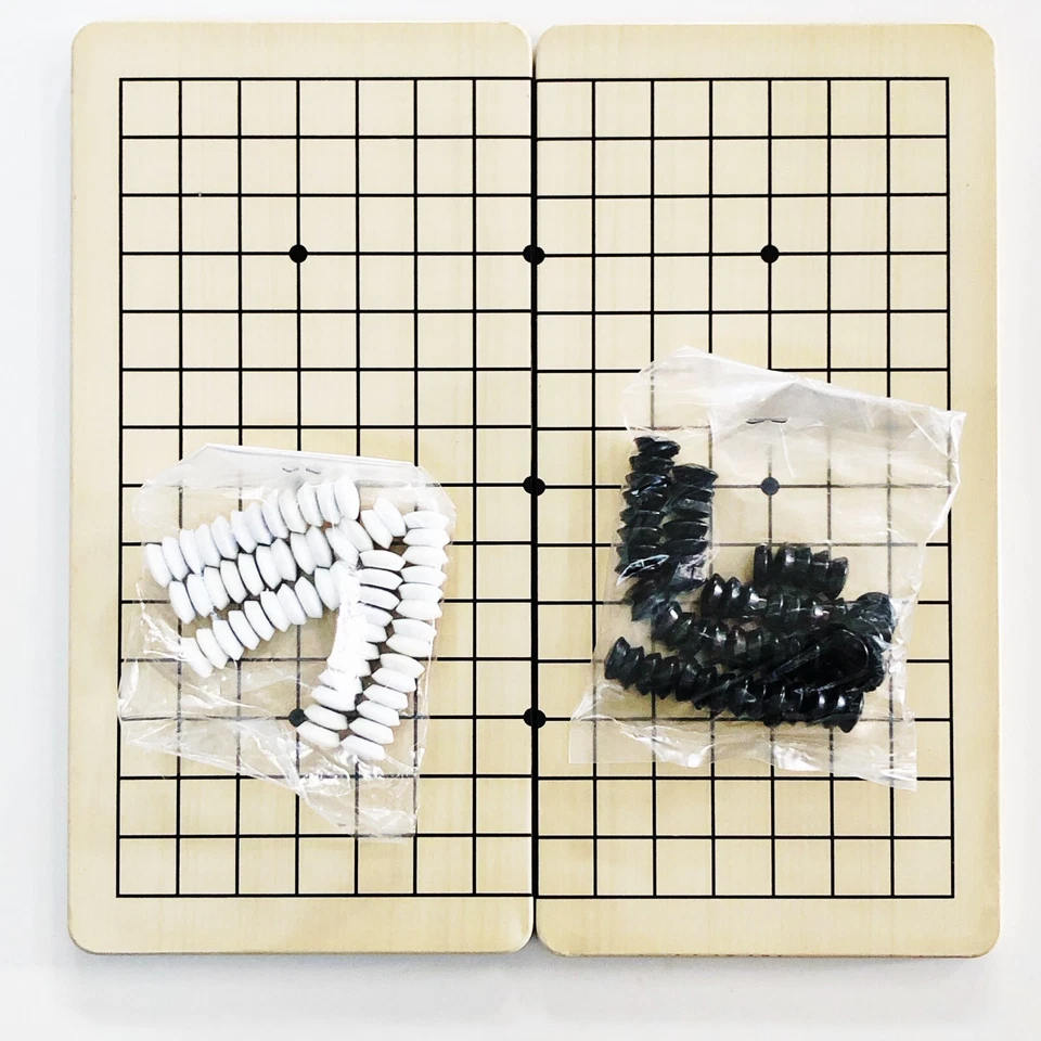 Japan Go Gaban Game Board Set Magnetic Pocket Strategy Foldable Travel Portable - Image 3 of 4