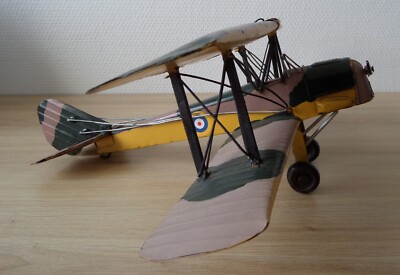 AVION MÉTAL JOUET acien biplan diecast tin toy WW1 EUR 40,00 - FR
