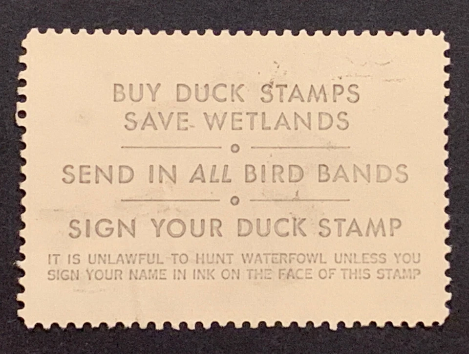 Travelstamps: US Stamps scott #rw42 $5.00 issue of 1975 Mint Original Gum Hinged - Image 4 of 4