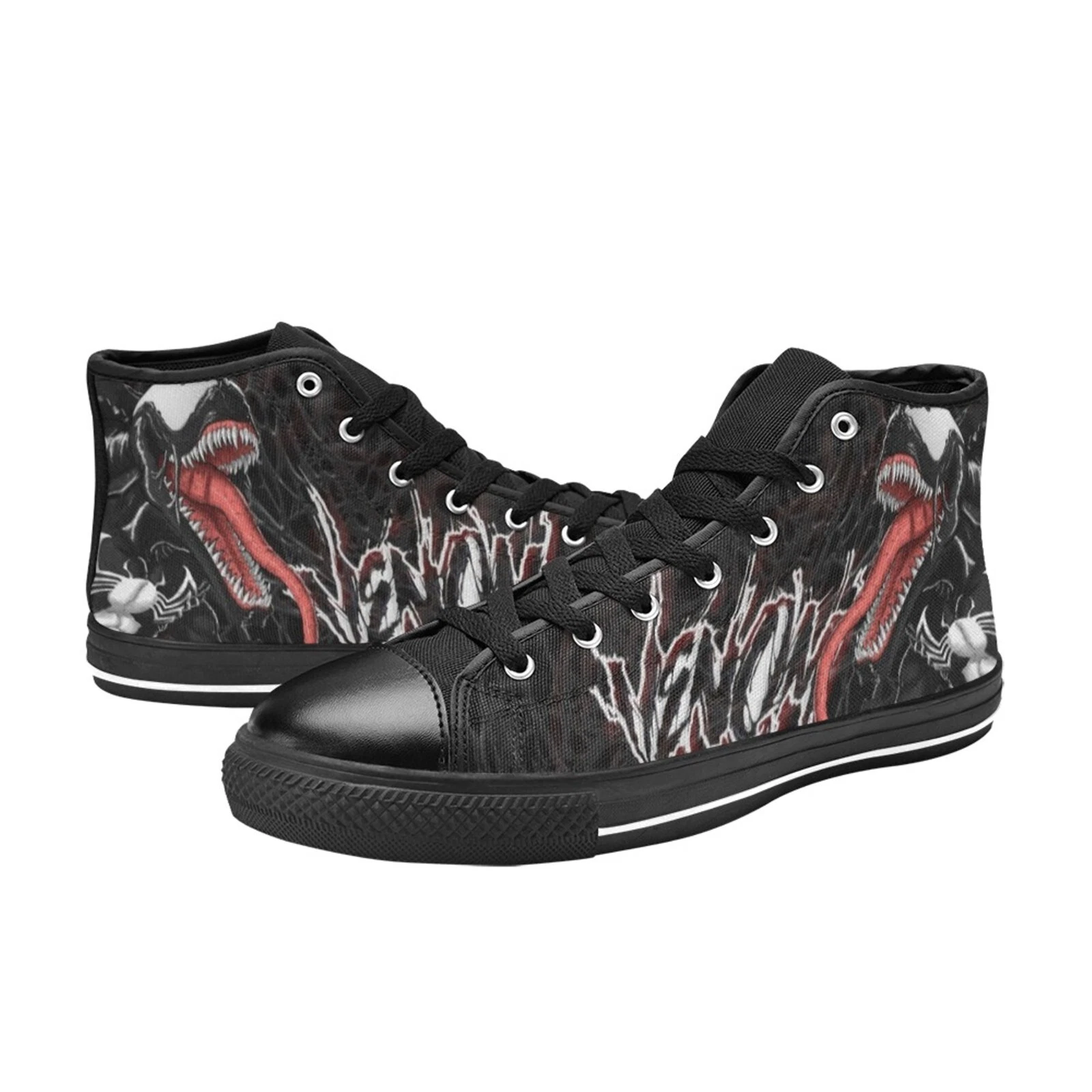 Venom Sneakers High Top Canvas Men's Shoes