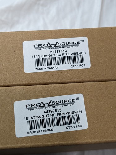 PRO-SOURCE Straight Heavy Duty Pipe Wrenches QTY 2 64397813 - 第 5/5 張圖片