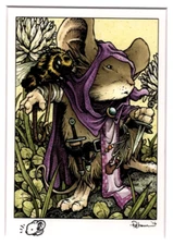 MOUSE GUARD~With SKETCH by David PETERSEN LIMITED ART PRINT d