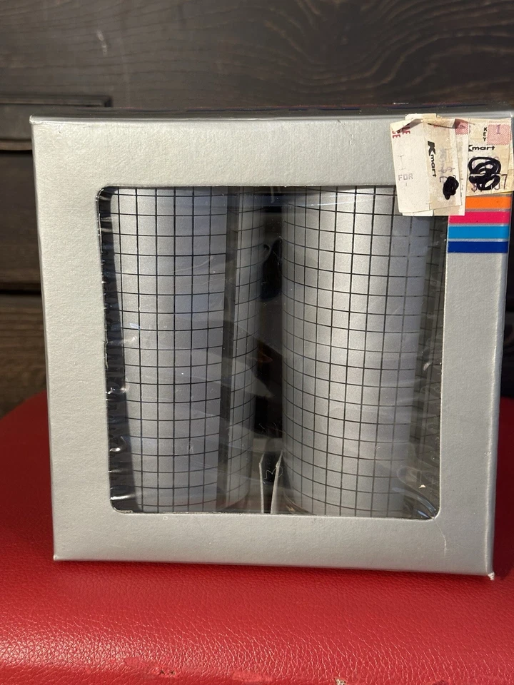 Vintage 80s Himark Crystal Clear Acrylic Set Of 4 Highball Glasses, New In Box, - Image 2 of 4