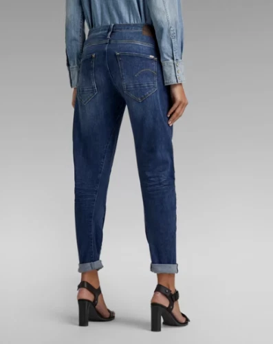 G-Star RAW ARC Jeans 3D Low Waist Boyfriend Denim BNWT £130 Medium Indigo Aged - Image 4 of 4