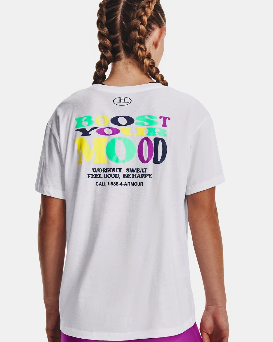 Women's Under Armour Athletic Collective - Boost Your Mood t-shirt Medium