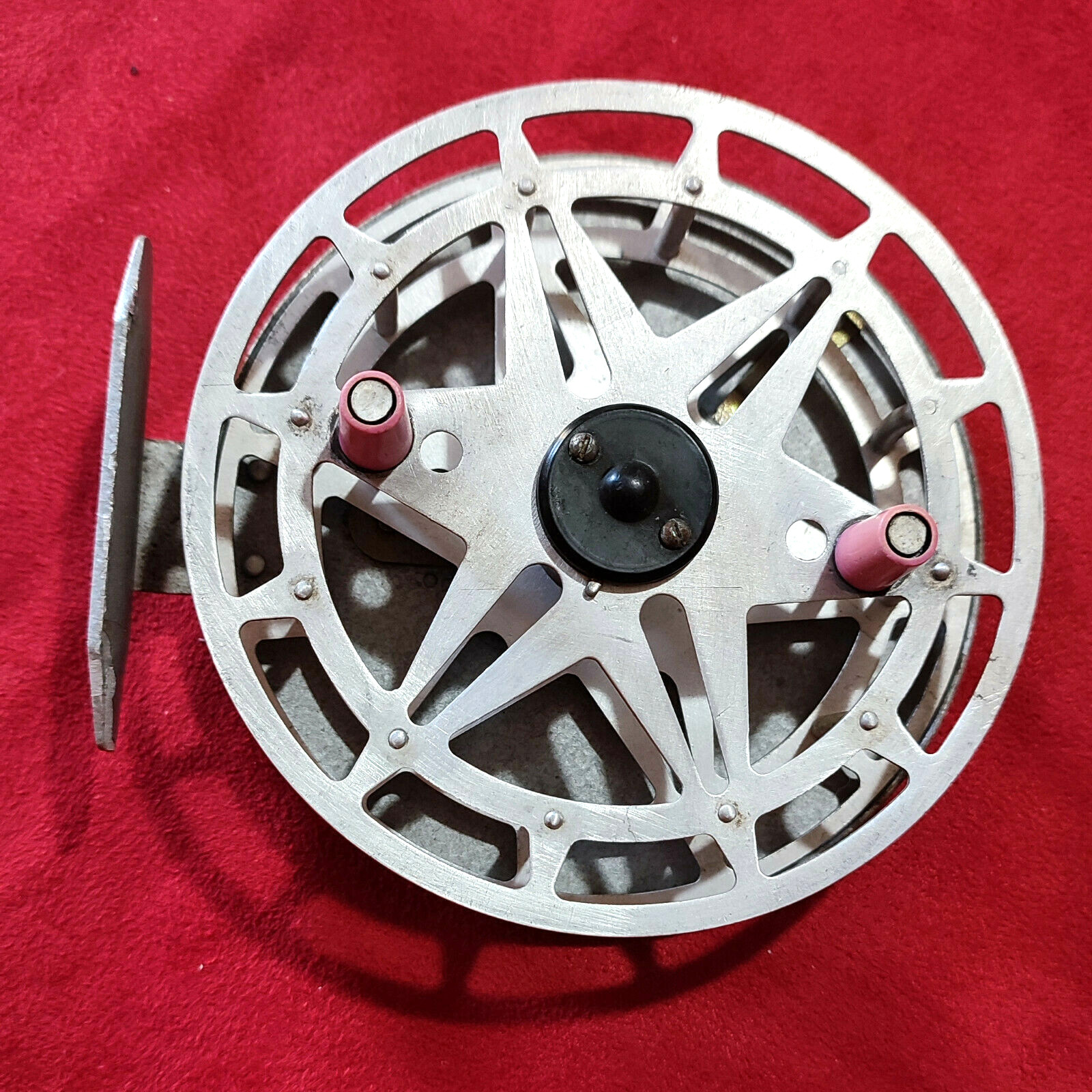 Vintage fly Fishing Spinning Reel Aluminum Grelly USA