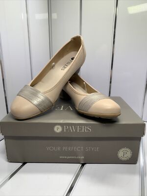 Ladies Pavers Court Shoes, Used Indoors Once Beautiful Rose