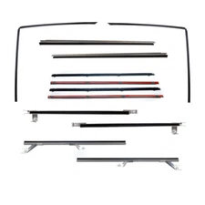 1966 - 1977 Ford - Bronco - 2 Door Sport Utility Beltline Molding Kit
