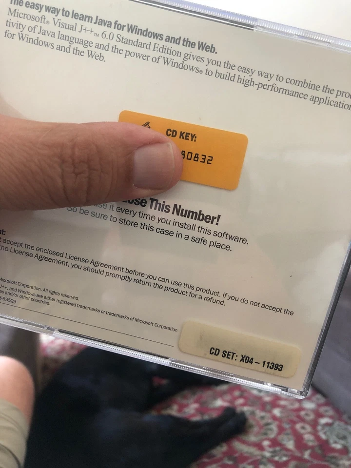 Brand NEW - Microsoft Visual J  6.0 Standard Edition - X04-11393 - Image 2 of 4
