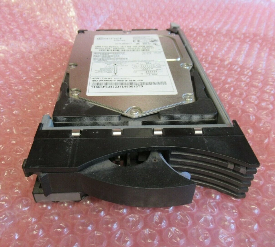 IBM 19K0656 06P5717 18.2GB 15000RPM U160 SCSI 80 Pin Hot Swap 3.5" Internal HDD - Image 2 of 4