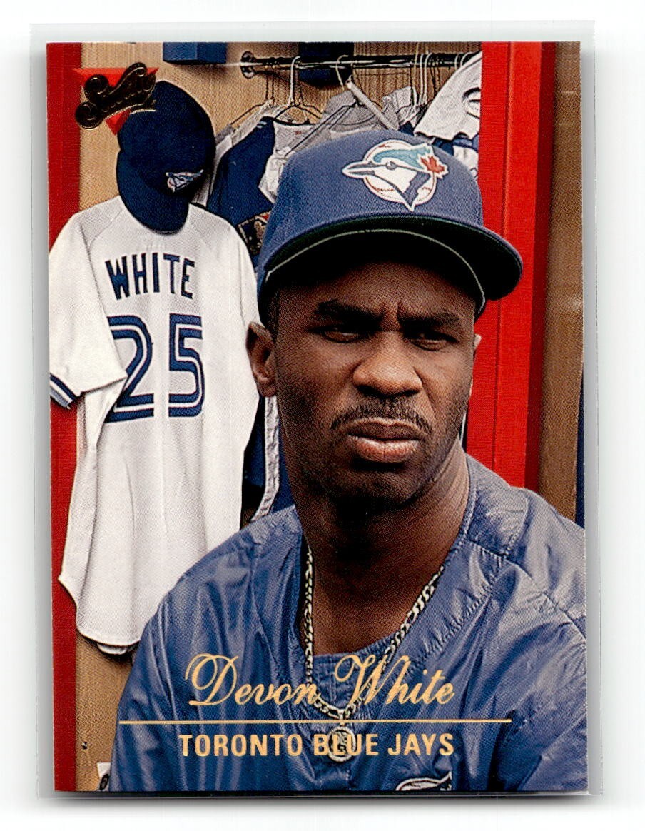 Devon White 1994 Studio #32 Toronto Blue Jays Baseball Card