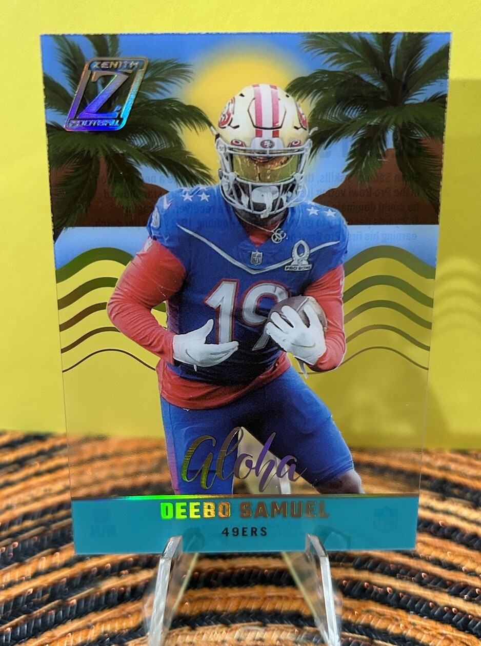 2022 Deebo Samuel Panini Zenith Aloha Case Hit! SSP SP San Fransisco 49ers AL-13