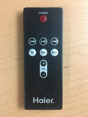 HAIER  PERSONAL AUDIO REMOTE CONTROL