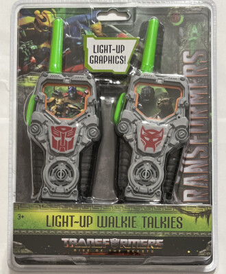 Transformers Rise of the Beasts Light-Up Walkie Talkie Set