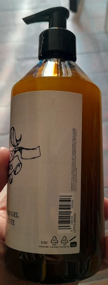 gel rasatura istantaneo trasparente barba e corpo 500ml barba's - Immagine 2 di 3