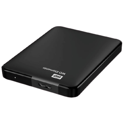 外付けハードディスク・ドライブ WDElements Portable External HDD 4TB External Hard Drive Western Digital Elements Portable 4TB Black