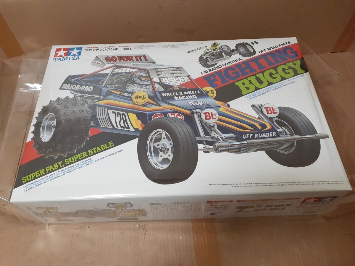ホビーラジコン TAMIYA FIGHTING BUGGY 1/10 Tamiya Fighting Buggy 2014 1/10 Off-Road 2WD Buggy Kit [TAM47304