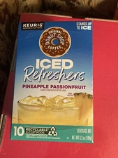The Original Donut Shop Iced Refreshers K-Cup Pods, Pineapple Passionfruit, 20PK