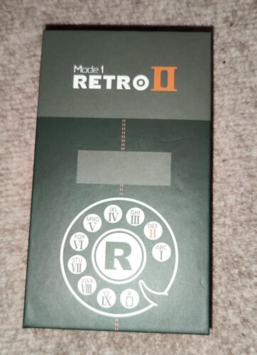 FREETEL MODE1 RETRO II Android Flip Phone Unlocked Black Retro 2 Japan #N879