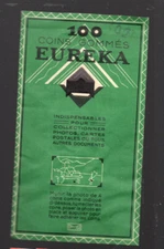 advertising old paper clutch (open) erased corners for photos P50059