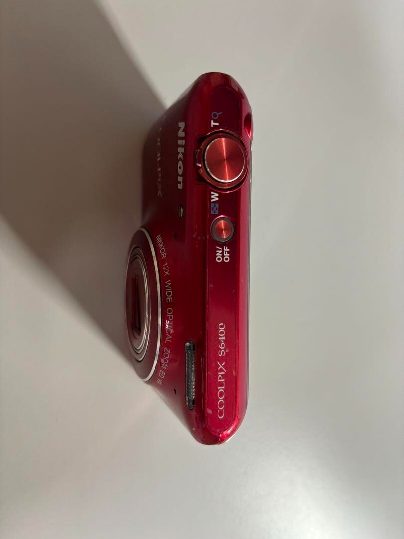 Nikon COOLPIX S6400 Digital Camera red Touch Panel Optical Nikon COOLPIX S6400 Digital Camera red Touch Panel Optical