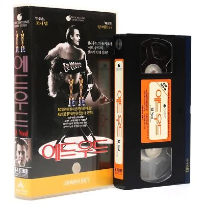 Ed Wood (1994) Korean VHS [NTSC] Korea Tim Burton Johnny Depp - Image 1 of 4