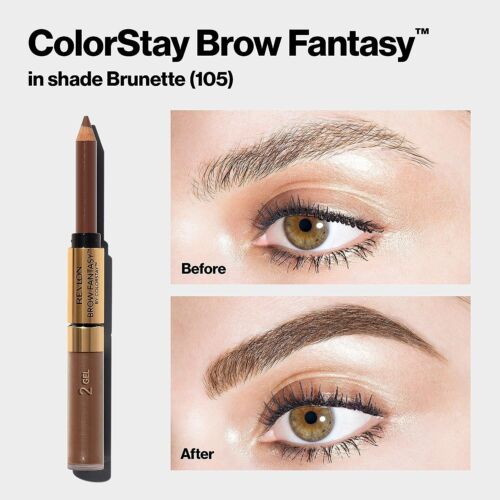 Revlon ColorStay Brow Fantasy Eyebrow 2-in-1 Gel & Pencil, #104 - Dark Blonde - Picture 6 of 8