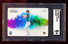 SGC 9 TREVOR LAWRENCE 2021 PANINI PRIZM COLOR BLAST #CB11 JAGUARS MINT CONDITION