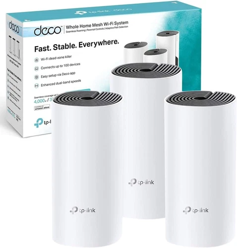 TP-Link DECO M4 AC1200 Whole Home Mesh Wi-Fi System (3 Pack)-Brand New - Picture 2 of 11