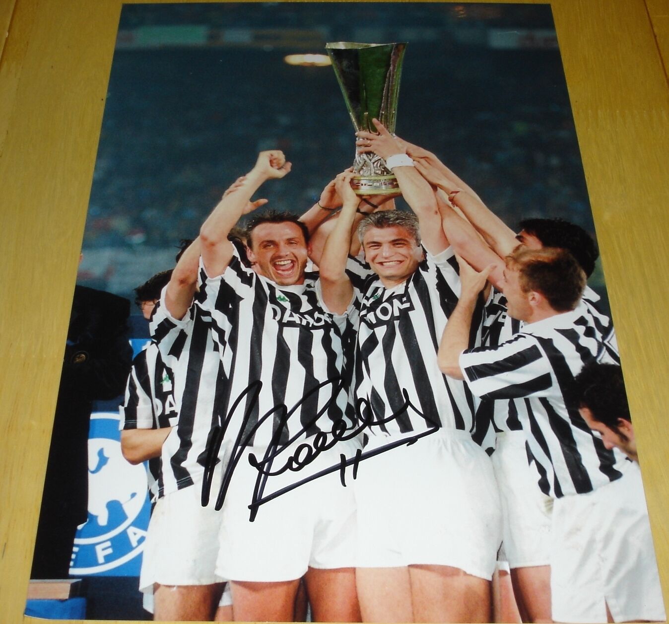 Fabrizio Ravanelli – Signed Photo – Soccer (F.C. Juventus